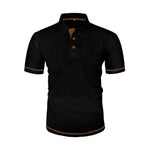 Men's Shirt - Textured Polo - Harrison - product view 9