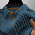 Men's Shirt - Textured Polo - Harrison - product view 6