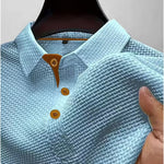 Men's Shirt - Textured Polo - Harrison - product view 5