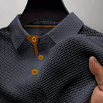 Men's Shirt - Textured Polo - Harrison - product view 4