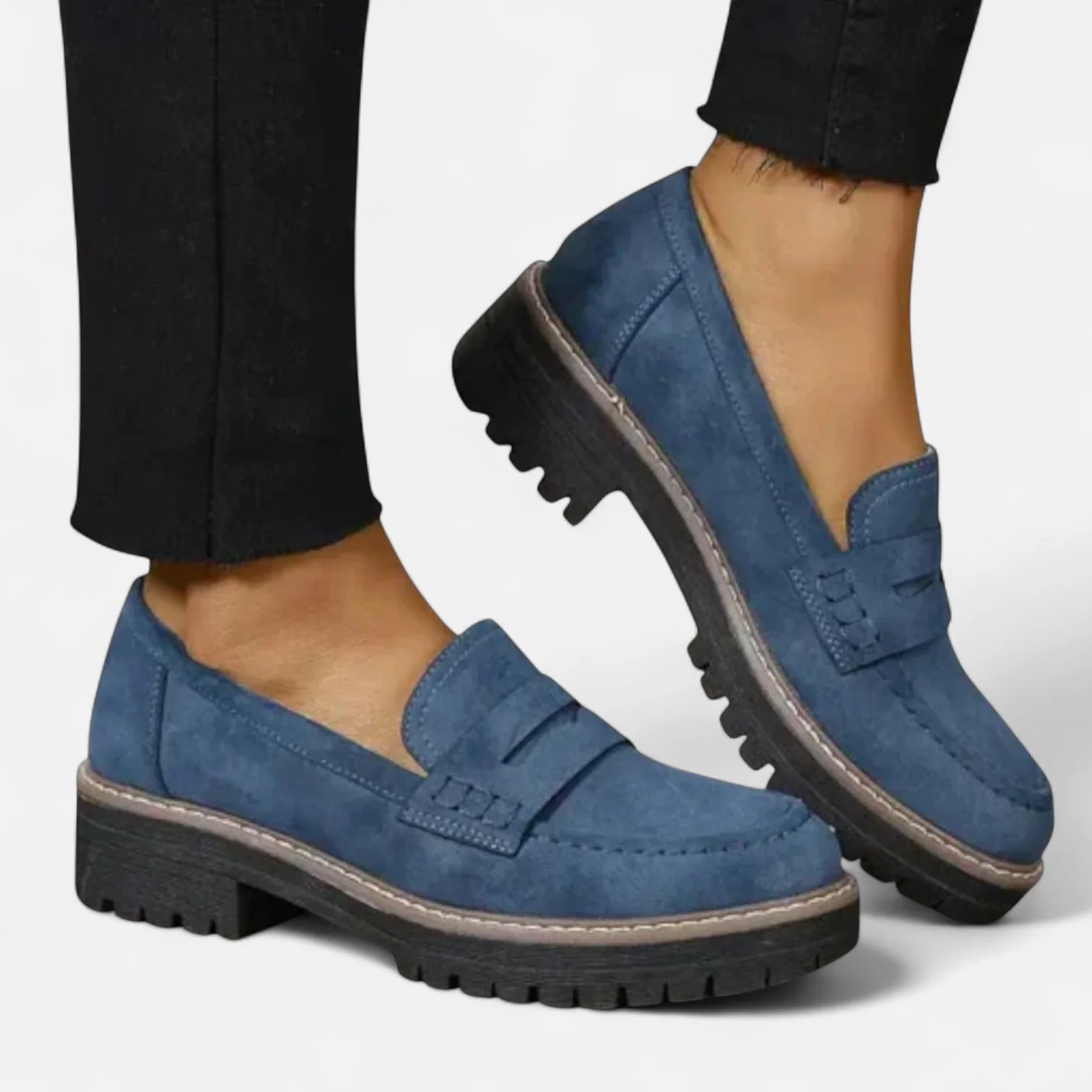 Women's Shoes - Heeled Loafers - Skylar - product view 1