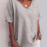 Women's Blouse - Loose-Fit - Anna - product view 3