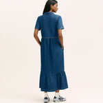 Women's Midi Dress - Indigo Denim - Tania - product view 4