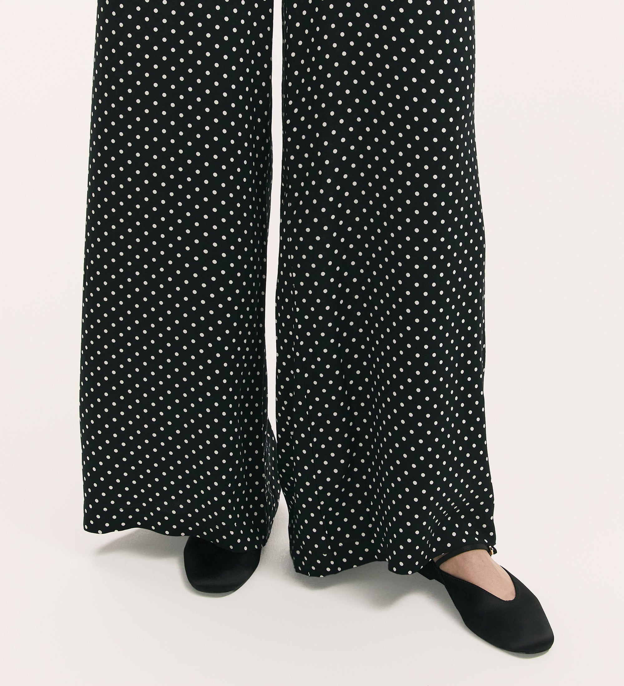 Women's Trousers - Black Polka Dot - Nat - product view 4