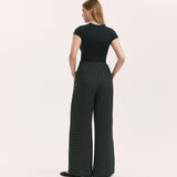 Women's Trousers - Black Polka Dot - Nat - product view 5