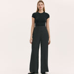 Women's Trousers - Black Polka Dot - Nat - product view 1