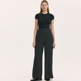 Women's Trousers - Black Polka Dot - Nat - product view 1