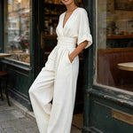 Women's Jumpsuit - Wide-Leg - Genevieve - product view 2
