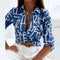 Women's Blouse - Collared Printed - Novalie - product view 1