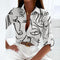 Women's Blouse - Collared Printed - Novalie - product view 10